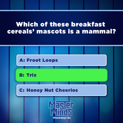 Mm Cereal Answer
